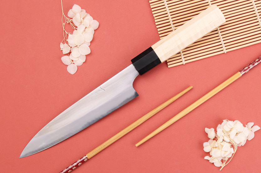 Naoki Mazaki WS2 lucidato 15 cm coltello universale giapponese artigianale