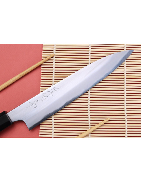 Universalmesser 18cm japanisch handgefertigt Naoki Mazaki WS2 poliert