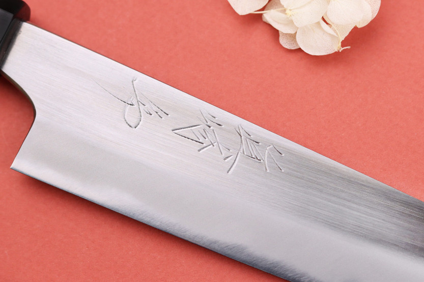 18cm Naoki Mazaki WS2 kiillotettu japanilainen käsityöveitsi Universal veitsi