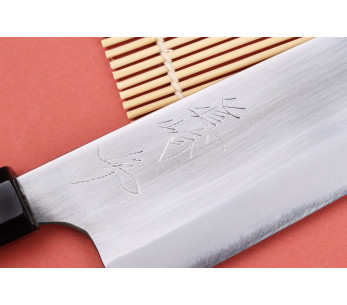 16,5cm Naoki Mazaki WS2 kiillotettu japanilainen käsintehty bunka veitsi 2