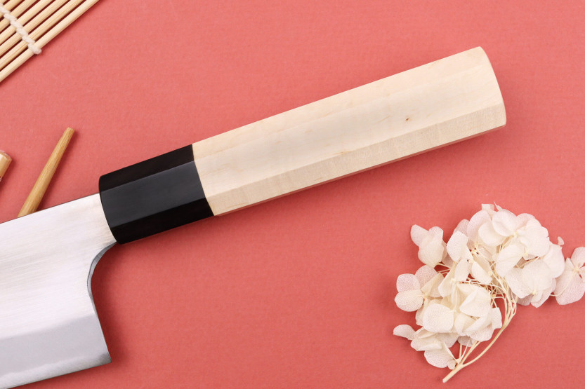 16,5 cm Naoki Mazaki WS2 coltello bunka giapponese lucidato a mano