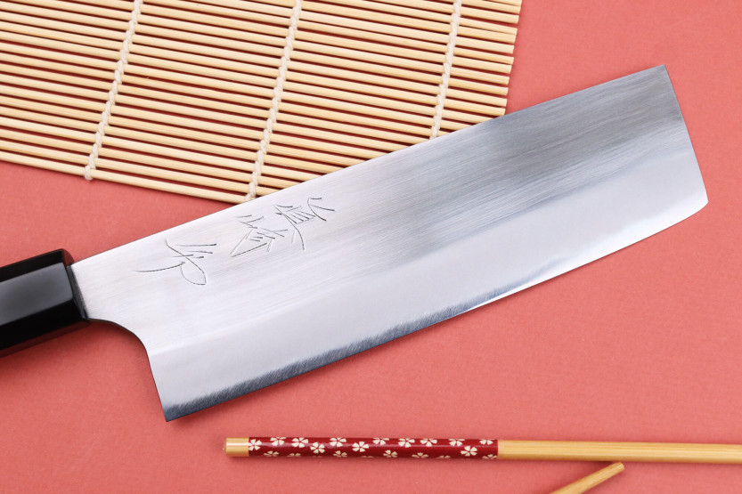 coltello nakiri 16,5cm japonais artisanal Naoki Mazaki WS2 poly