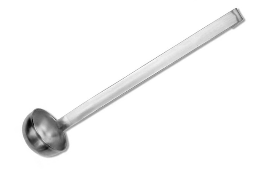 ladle 4cl inox monobloc diamètre 6cm