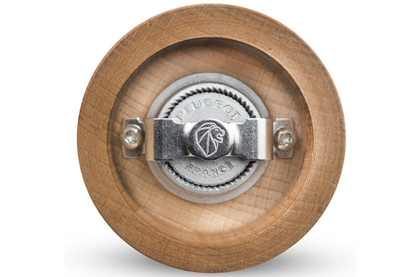 Peugeot Paris Antiguo molinillo de pimienta manual en madera de haya patinada