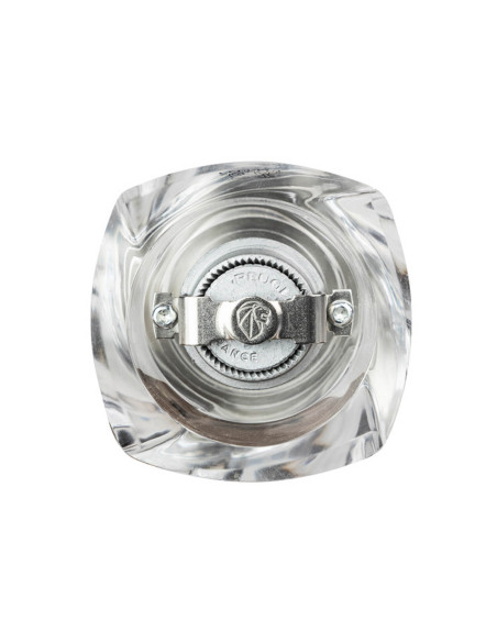 Peugeot Molène manuelle Pfeffermühle aus schwarzem und transparentem Acryl 14cm
