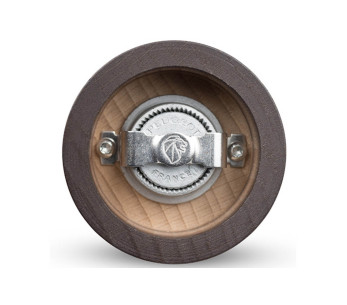 Molinillo de pimienta manual Peugeot Baya en madera de haya chocolate 8cm 2