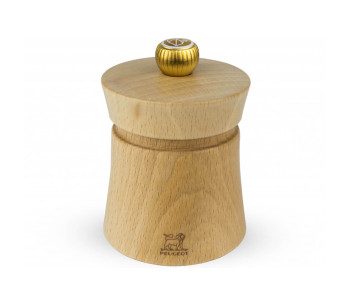 Molinillo de sal manual Peugeot Baya en madera de haya 8cm