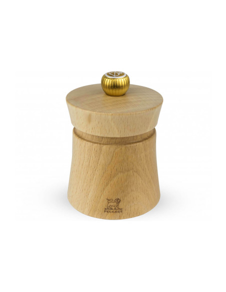 Molinillo de sal manual Peugeot Baya en madera de haya 8cm