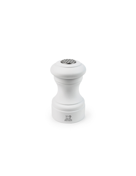 Salero Peugeot Bistro en madera de haya blanca mate 9cm