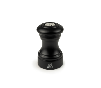 Saleiro Peugeot Bistro em madeira de faia preta mate 9cm