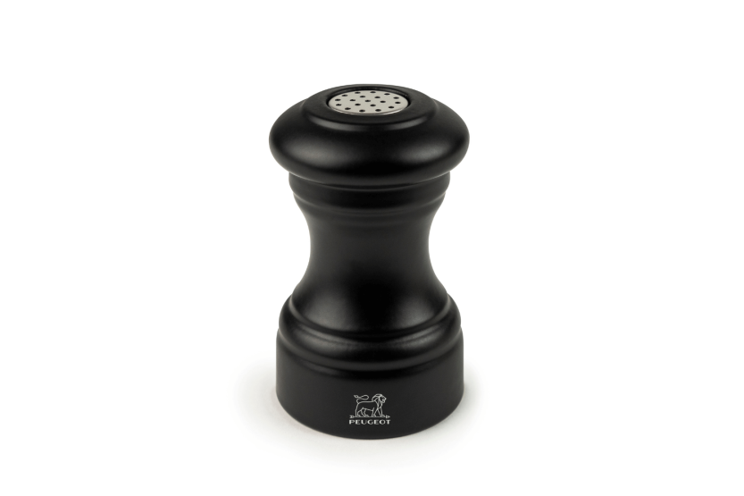 Peugeot Bistro saltkar i matt svart bokträ 9cm