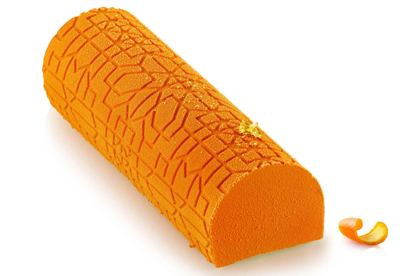 Silikomart Maya Log 3D Mould Kit 25x8x6.7cm + accessories