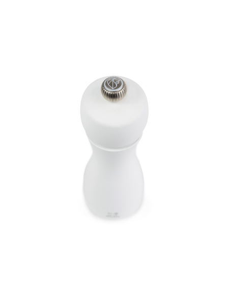 Peugeot Tahiti manuell torr saltkvarn i matt vit bokträ