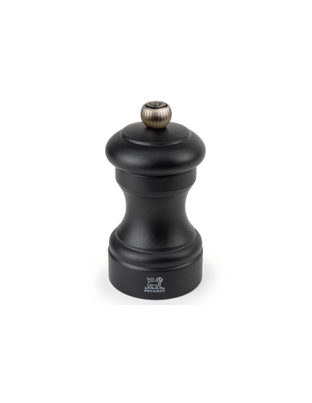 Peppermill manuale Peugeot Bistro in faggio nero opaco 10 cm