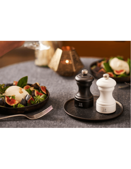 Peppermill manuale Peugeot Bistro in faggio nero opaco 10 cm