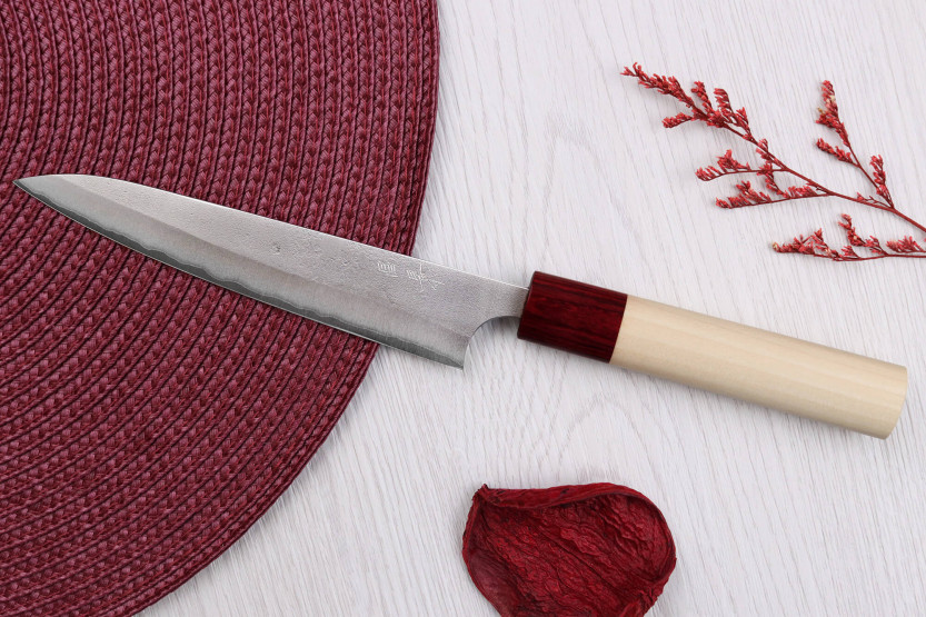 Universalmesser 15cm japanisch handgefertigt Masakage Yuki Shirogami 2