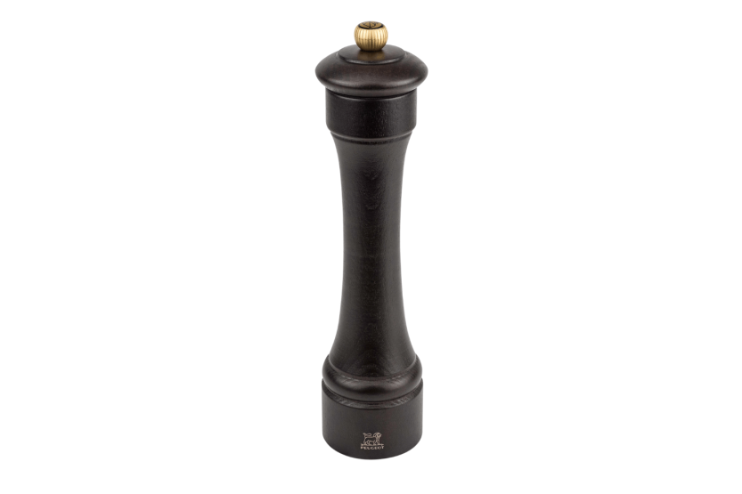 Peugeot Hostellerie manual peppermill in chocolate beechwood 22cm