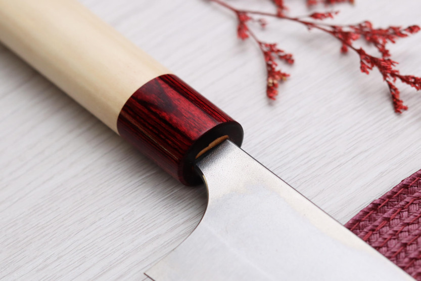 Masakage Yuki 18cm Shirogami 2 käsintehty japanilainen kokki ' s veitsi