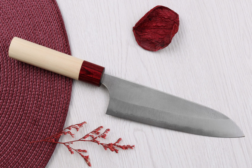 Masakage Yuki 18cm Shirogami 2 handgjord japansk kockkniv