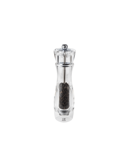 Macinapepe Peugeot Vittel in acrilico trasparente 23 cm