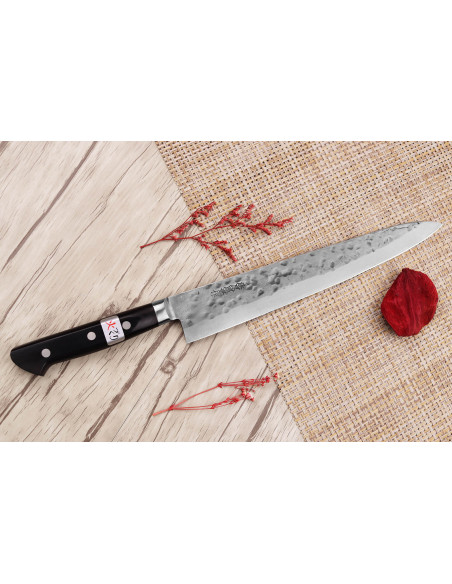 Fujiwara Maboroshi 27cm sujihiki coltello giapponese fatto a mano