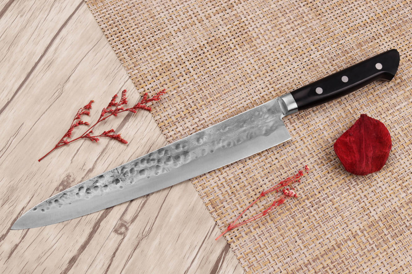 Fujiwara Maboroshi 27 cm sujihiki japansk håndlavet kniv