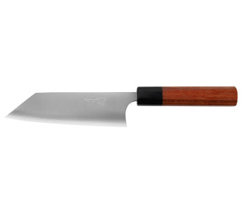 Faca ko-bunka japonesa artesanal Shibata Koutetsu 13,5cm
