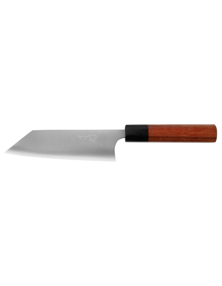Faca ko-bunka japonesa artesanal Shibata Koutetsu 13,5cm