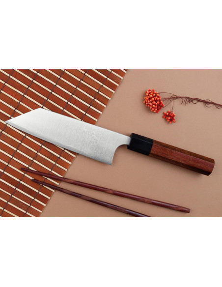 Shibata Koutetsu 13,5cm käsintehty japanilainen ko-bunka veitsi