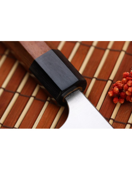 Faca ko-bunka japonesa artesanal Shibata Koutetsu 13,5cm
