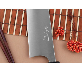 Shibata Koutetsu 13,5 cm håndlaget japansk ko-bunka-kniv 2
