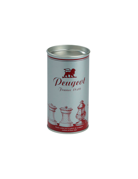 Peugeot Mignonnette manuell tørr saltkvern i sølvbelagt metall 10 cm