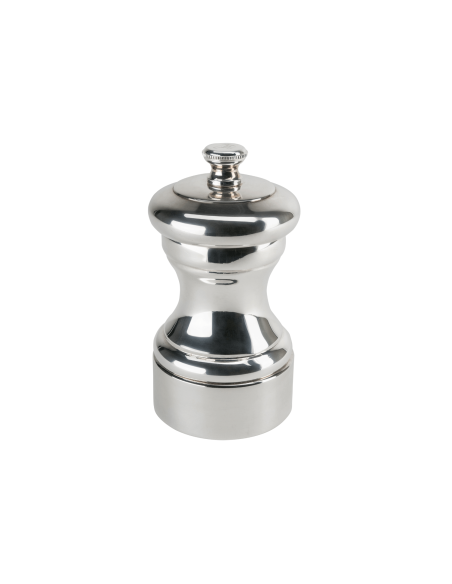 Peugeot Mignonnette manuell tørr saltkvern i sølvbelagt metall 10 cm