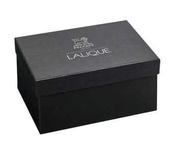 Geschenkset Pfeffermühle + 1 Salzmühle Peugeot Lalique Kristallblätter 9cm - Limitierte Auflage 2