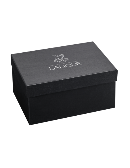 Suolamylly Peugeot Lalique kristalli 9cm