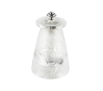 Peugeot Lalique manuell pepparkvarn i kristall 9cm