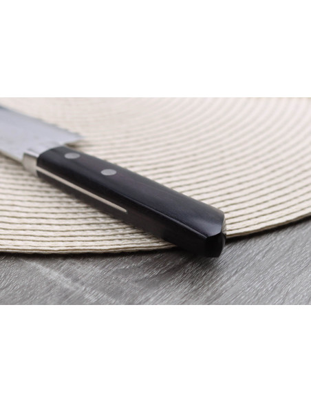 Masutani VG10 Damascus 18cm handmade Japanese chef ' s knife