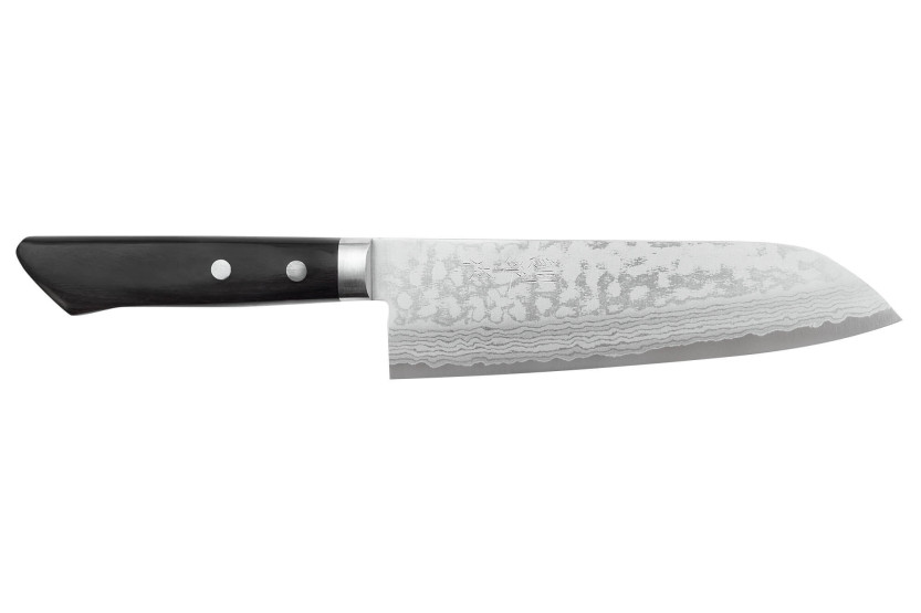santoku knife 16,5cm Japonais artisanal Masutani VG10 Damas