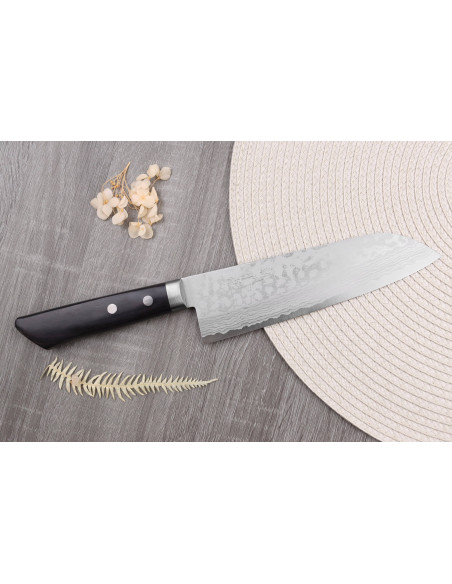 faca santoku 16,5cm Japonês artesanal Masutani VG10 Damas