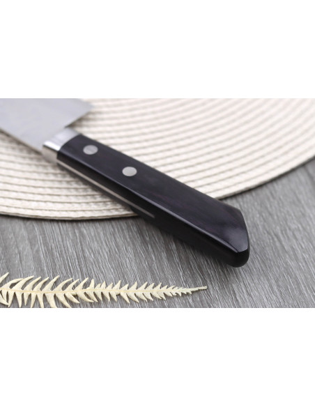 faca santoku cozinha 16,5cm japonesa artesanal Masutani VG10 Damas