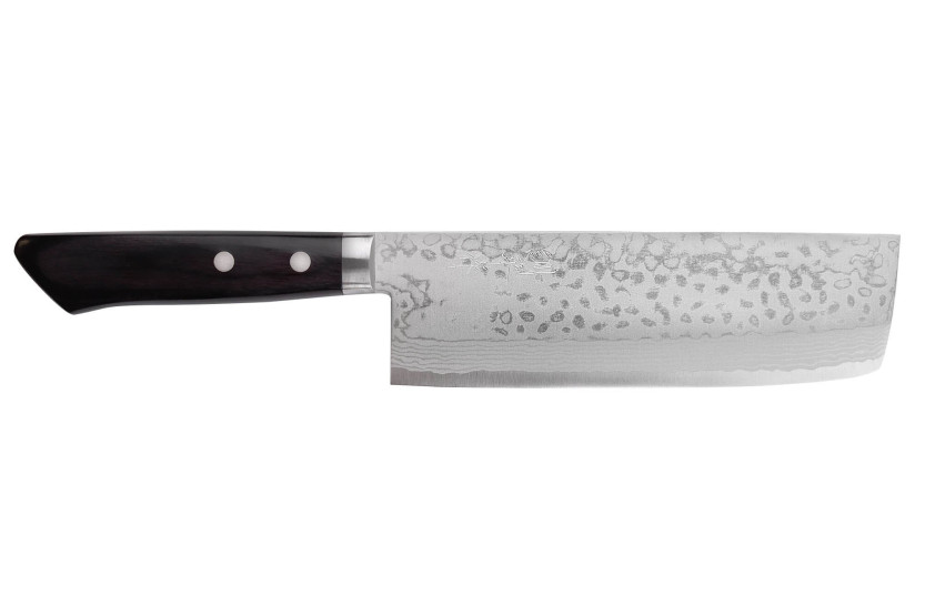 nakiri veitsi 16,5cm japonais artisanal Masutani VG10 Damas