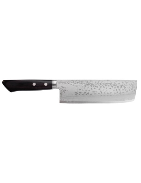 nakiri veitsi 16,5cm japonais artisanal Masutani VG10 Damas