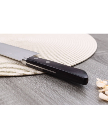 nakiri kniv 16,5cm japonais artisanal Masutani VG10 Damas