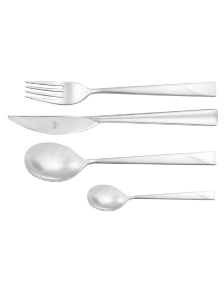 Ménagère 24 pièces Mepra Energia en acier inox 18/10