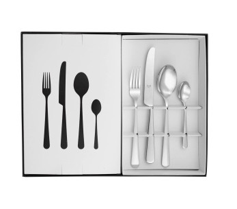 Ménagère 24 pièces Mepra Stoccolma en acier inox 18/10 2
