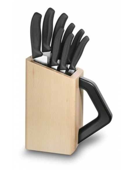 Victorinox SwissClassic block med 8 köksknivar 6.7173.8