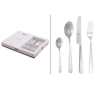 besteckset  24-teilig Mepra Stoccolma aus Edelstahl 18/10