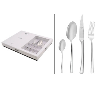 besteckset 24-teilig Mepra Lorena aus Edelstahl 18/10