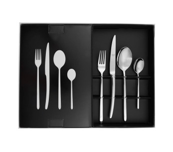 Mepra Mosella, set di posate da 24 pezzi in acciaio inox 18/10 2