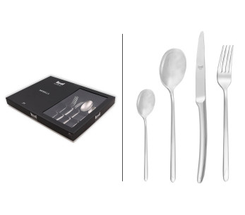 besteckset 24-teilig Mepra Mosella aus Edelstahl 18/10